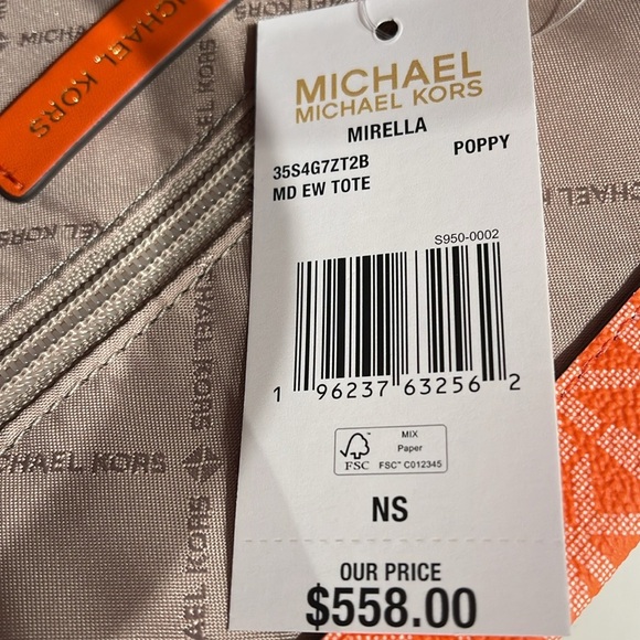 Michael Kors Mirella Medium Ombré Logo Tote Bag
Poppy
NWT - Picture 6 of 16
